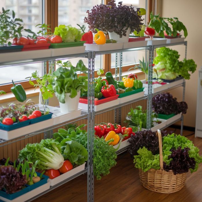 How to grow vegetables indoors