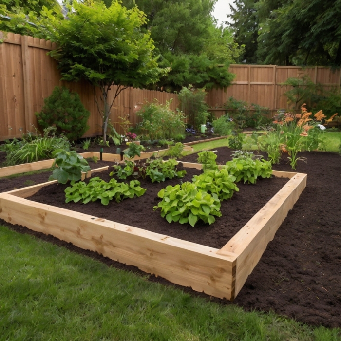 how to make a garden bed