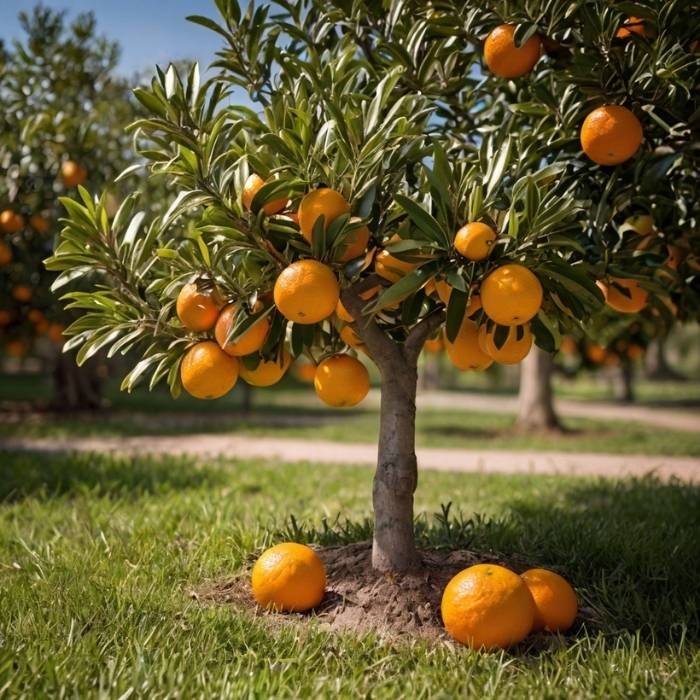 Growing Orange Trees