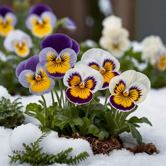 Winter flowers