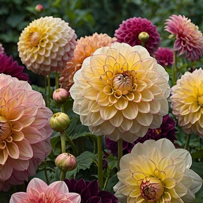 How to plant dahlias