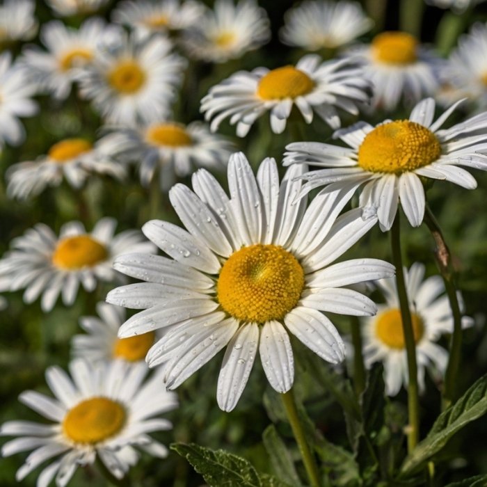 Shasta daisies