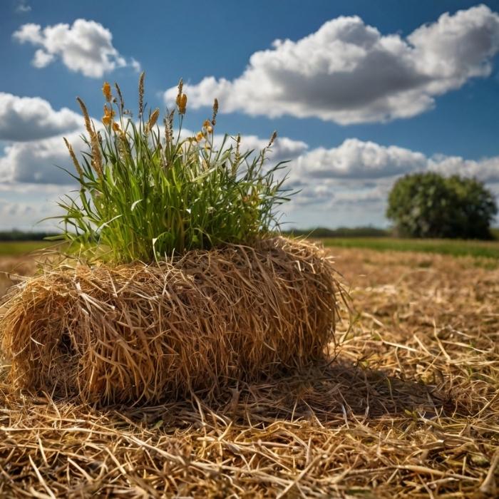 Straw garden