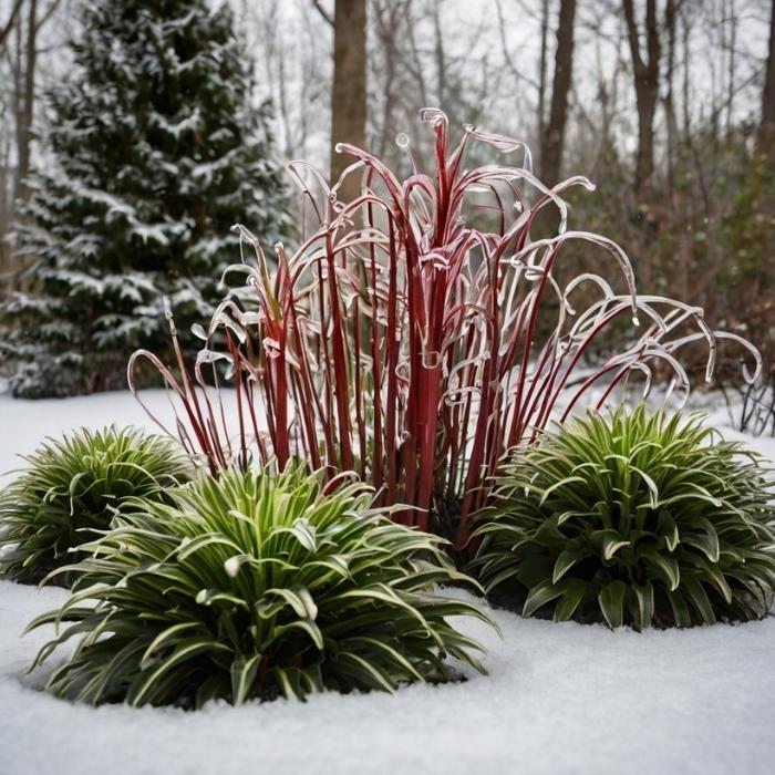 Winter garden plants