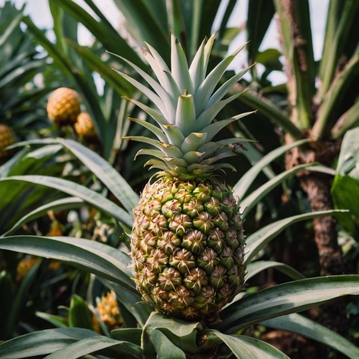 Ananas fruit tree