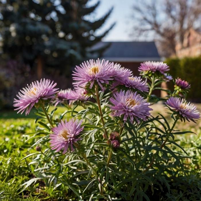 Asters flowers