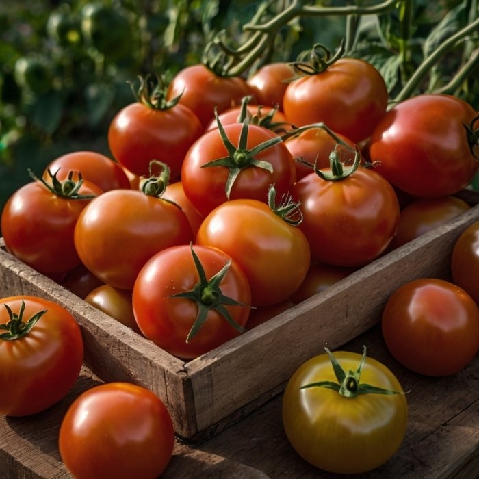 When to pick tomatoes