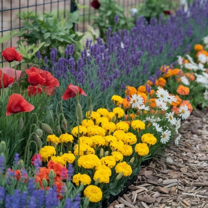 Annual garden flowers