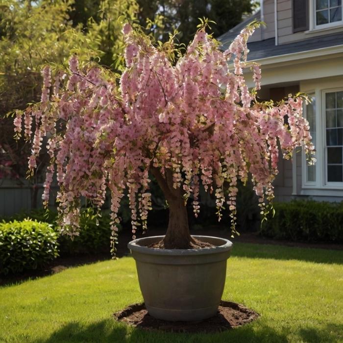 Weeping cherry tree